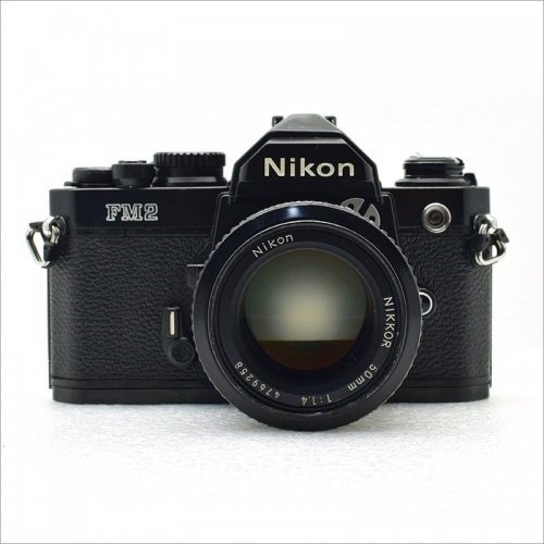 니콘 Nikon FM2+50mm f/1.4 (Black)[0726]