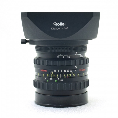 롤라이 Rolleiflex Carl Zeiss Distagon 40mm f/4 F4 HFT PQ Lens for Rollei 6000 System [1142]