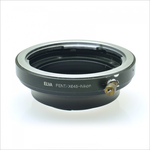 엘바 Elva Lens Adapter Pentax 645-Nikon [1278]