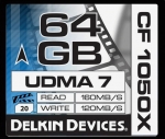 델킨 Delkin  CF 64GB 1050X UDMA 7
