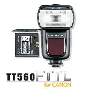 포이즘 Fhoism TT560 FTTL for Canon (리튬이온 고속충전 ETTL 플래시)
