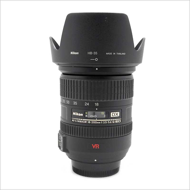니콘 Nikon AF-S DX Zoom Nikkor VR 18-200mm 1:3.5-5.6 G ED [1698]