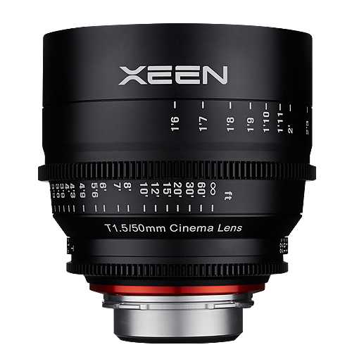 XEEN 50mm T1.5 Cinema Lens