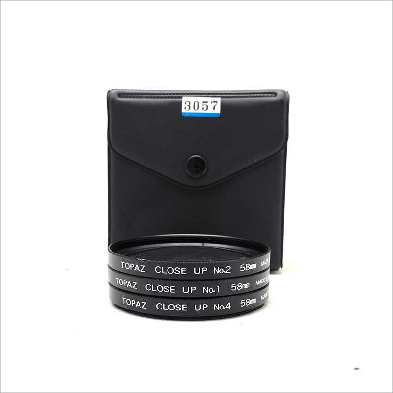 토파즈 Topaz 58mm Close up Filter Set [3057]