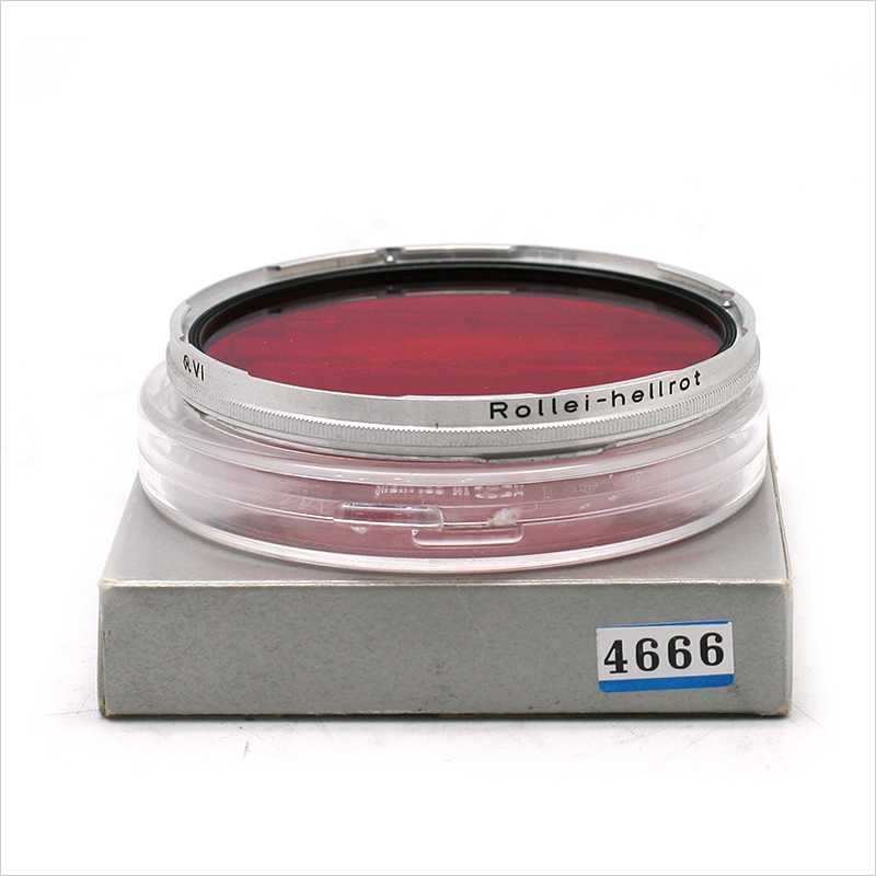 롤라이 Rollei Bay VI Hellrot Red Filter for Rollei SL66/6006/6000 Lenses [4666]