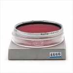 롤라이 Rollei Bay VI Hellrot Red Filter for Rollei SL66/6006/6000 Lenses [4666]