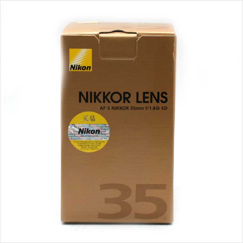 니콘 Nikon AF-S 35mm f/1.8 G ED [정품][4887]