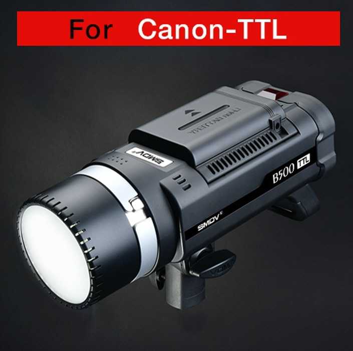  B500 TTL / AC-DC Dual-Purpose  캐논용 (For Canon) / 배터리 타입
