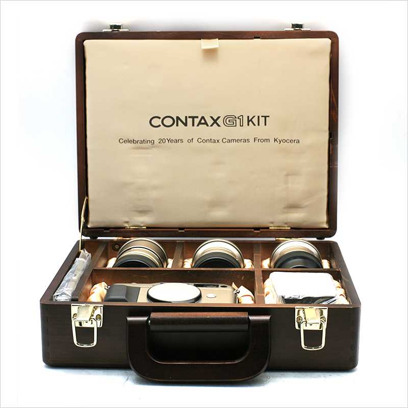 콘탁스 Contax G1 20th Anniversary Camera Kit [3814]