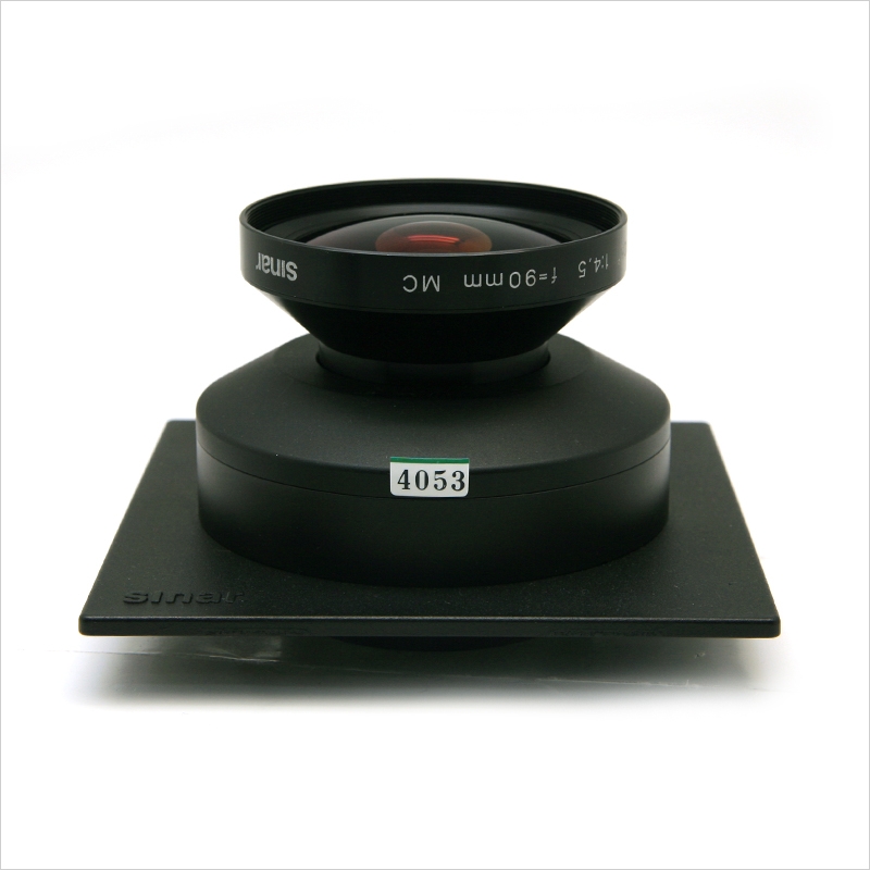 지나 Sinar  Sinaron W 90mm f/6.8 Sinar DB Lens Board [4053]