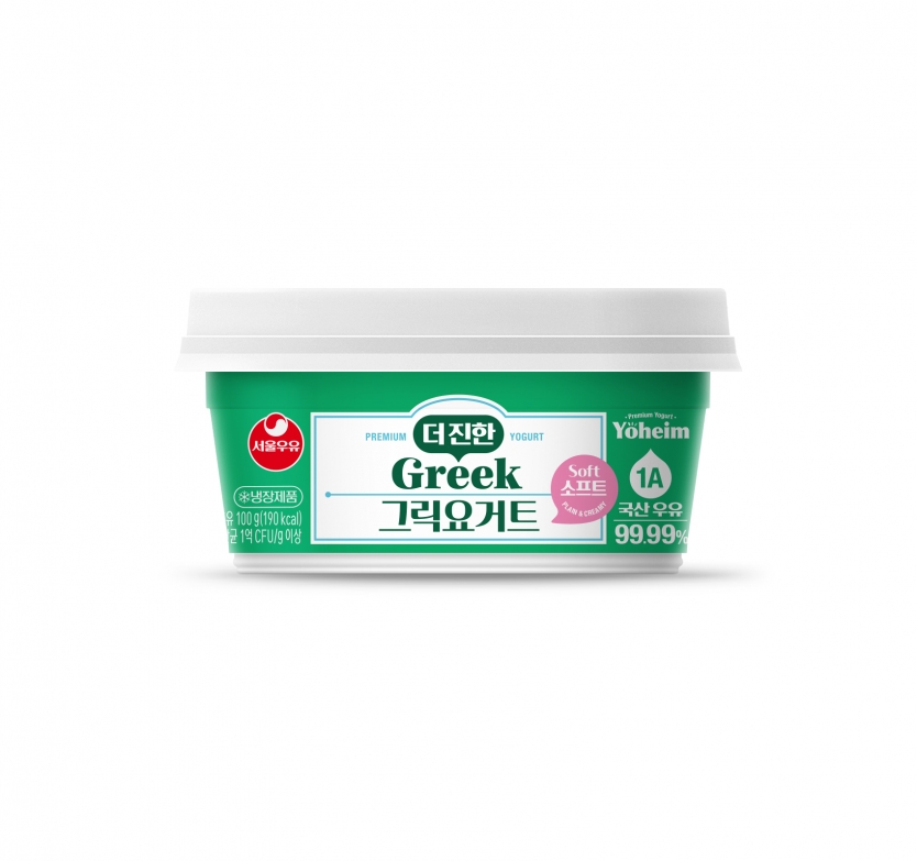 서울우유 더진한 그릭요거트 소프트