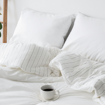 컨템포 FW 베개커버 단품 (화이트/베이지)