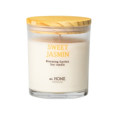 블루밍가든 소이캔들  스위트자스민 200g 답례품캔들 천연캔들 냄새제거
