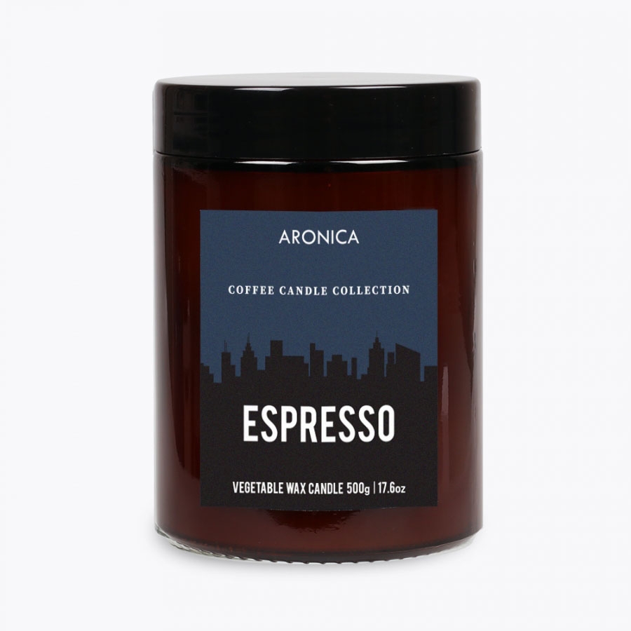 커피캔들 에스프레소 500g 양초 대용량향초캔들 실내방향제 냄새제거