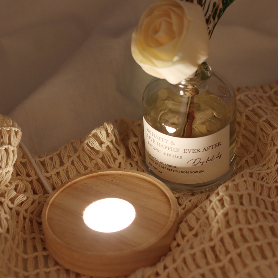 USB 조명 우드코스터