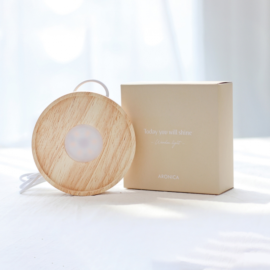 USB 조명 우드코스터