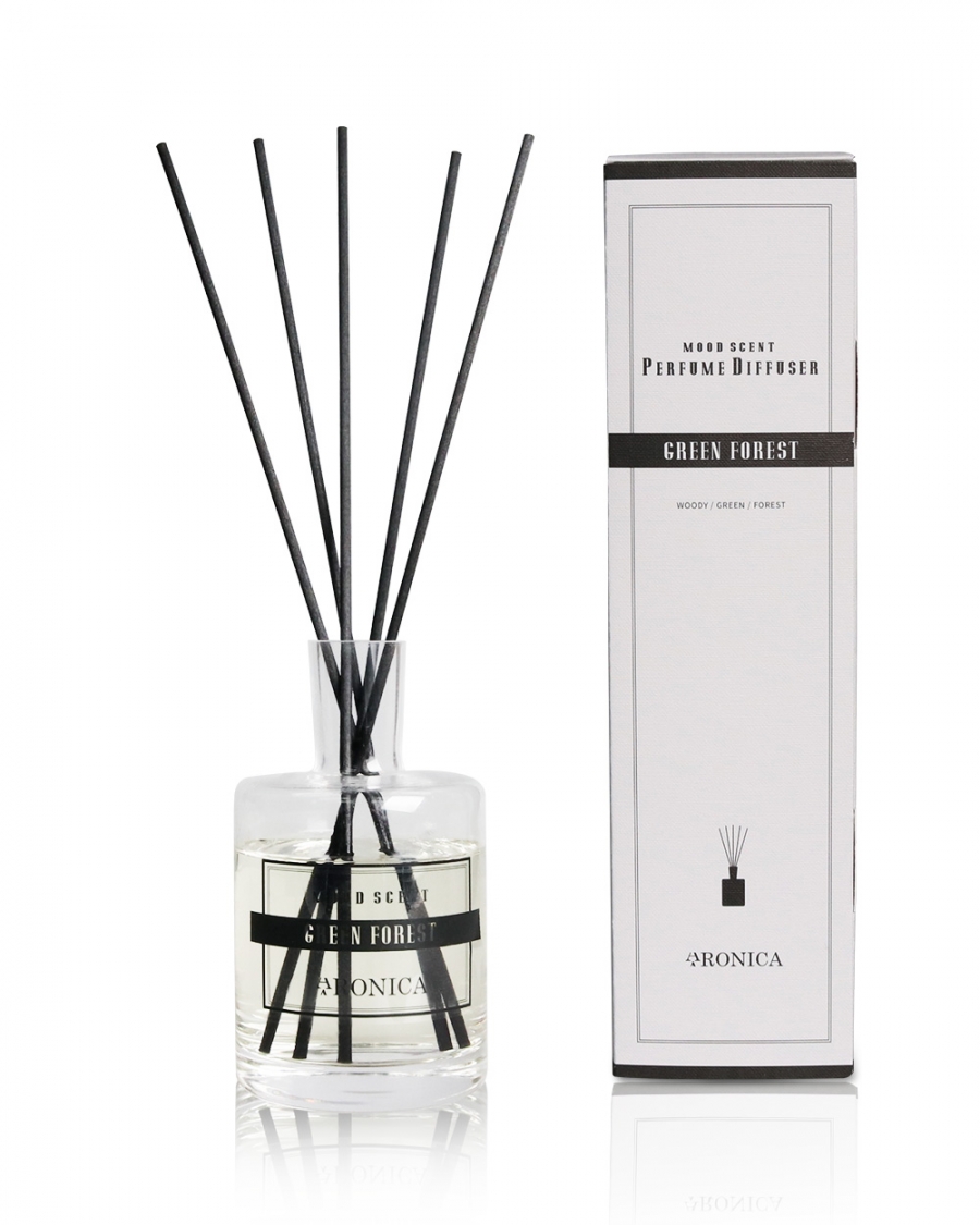 무드센트 퍼퓸 디퓨저 그린포레스트 250ml 프리미엄 인테리어 실내방향제 집들이선물