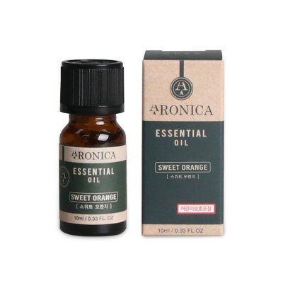 싱글 에센셜오일 스위트오렌지 10ml 천연 아로마 오일 원액 아로마테라피