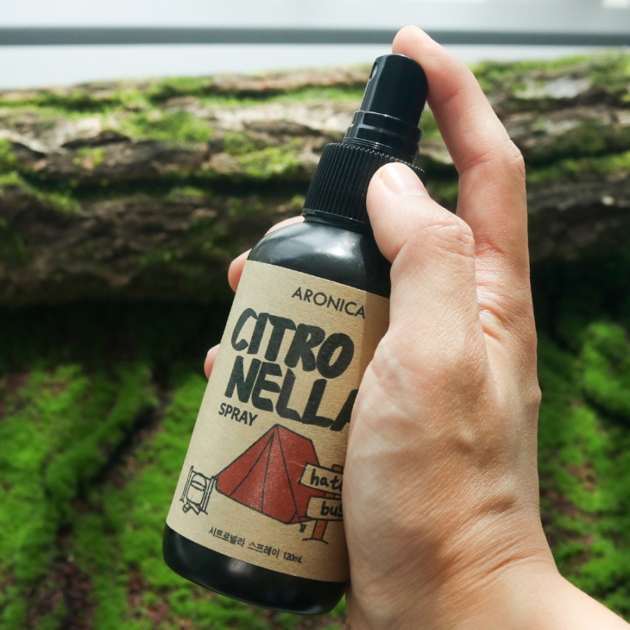 시트로넬라 스프레이120ml 모기 날파리 기피제 퇴치제 실내방향제 탈취제