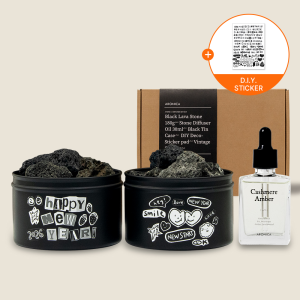 DIY스티커&코스터 증정 스톤디퓨저 2P 선물세트 향기 오브제