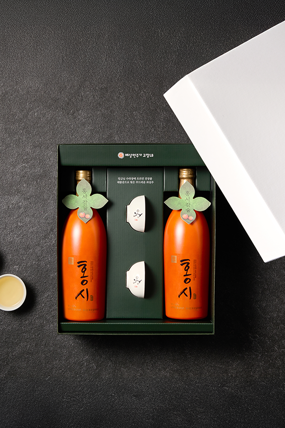 홍시과실주 선물세트