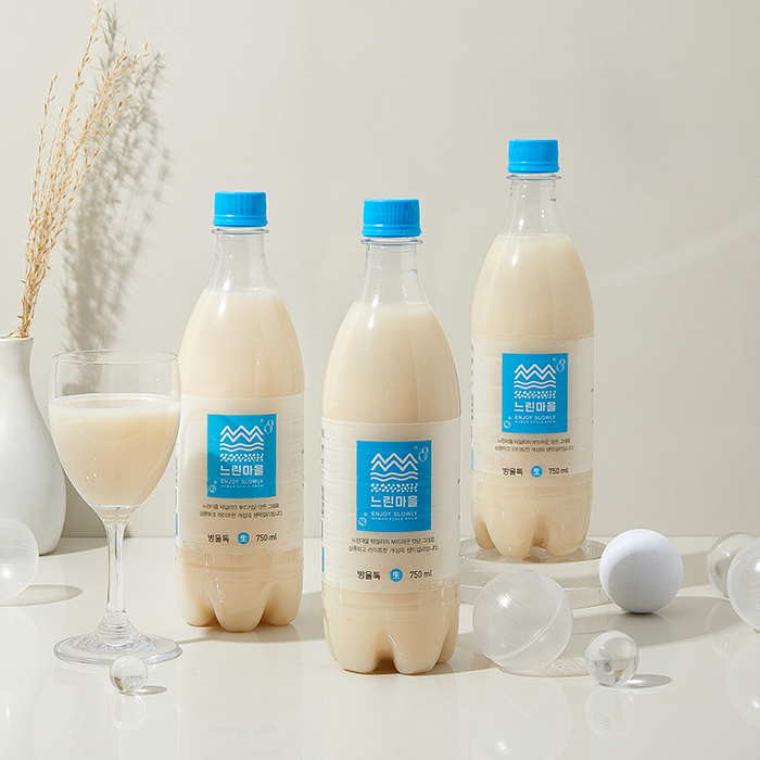 느린마을막걸리 방울톡 3입