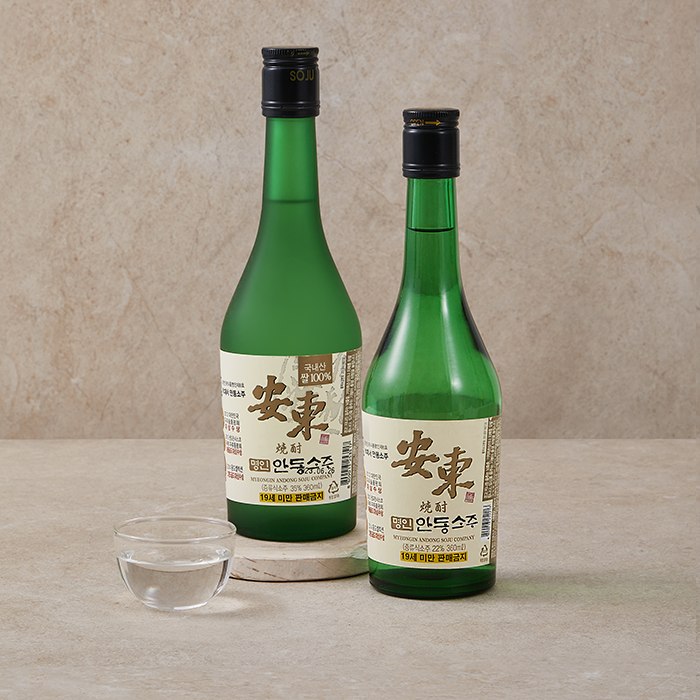 명인 안동소주 22도 + 35도