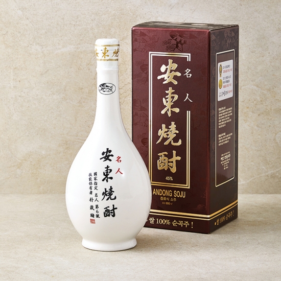 명인 안동소주 45도 800ml