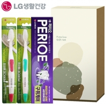 LG생활건강 페리오 치약 100g + 페리오 칫솔 2개 [101-219901]