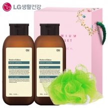 LG생활건강 온더바디 바디워시 200g 2개 + 샤워볼 [101-215876]