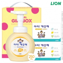 아이깨끗해거품형핸드워시250펌프 비누2P(3종)
