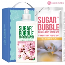 슈가버블 주방세제280용기 섬유유연제300리필(2종)