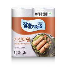 [K029] 미래생활 잘풀리는집 키친타올 150매 2롤 [622-235368]
