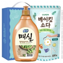 [K019]참그린매실500용기 탑셰프베이킹소다300리필(2종)