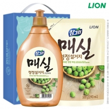 [K020]참그린매실500용기 매실300리필(2종)