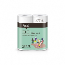 코디 행복이 사사삭 130매&times;2롤 [622-219643]