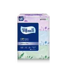 잘풀리는집 스퀘어 미용티슈 200매x3입 [622-227590]