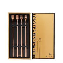 두배긴 티스푼포크4P-로즈골드(LT4-R)