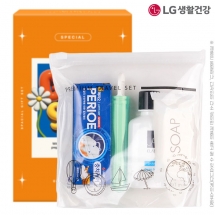 (케이스)엘지 여행용4종4호(샴푸,비누,치약,칫솔)