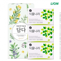 (종이케이스)식물나라비누3P