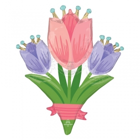 [ANAGRAM] 은박풍선 슈퍼쉐입 [스프링 치어 튤립스] / 3565189