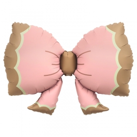 생일은박풍선 새틴리본 [핑크] 93x60cm / 3565502