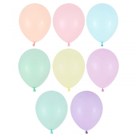 파티팡풍선 라운드 30cm 마카롱 혼합 50입 / 3565510