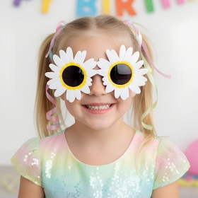 파티안경 데이지 플라워 [화이트] / 3620308