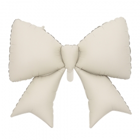 생일은박풍선 빅보우 리본 [대] 크림 / 3620540