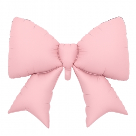 생일은박풍선 빅보우 리본 [대] 파스텔 핑크 / 3620541