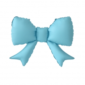 생일은박풍선 빅보우 리본 [소] 파스텔 블루 / 3620549