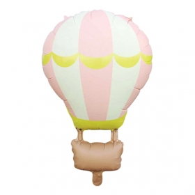 생일은박풍선 매트 열기구 [핑크] / 3620551