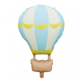 생일은박풍선 매트 열기구 [블루] / 3620552