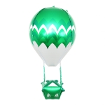 생일은박풍선 패턴 열기구 [그린] / 3620556